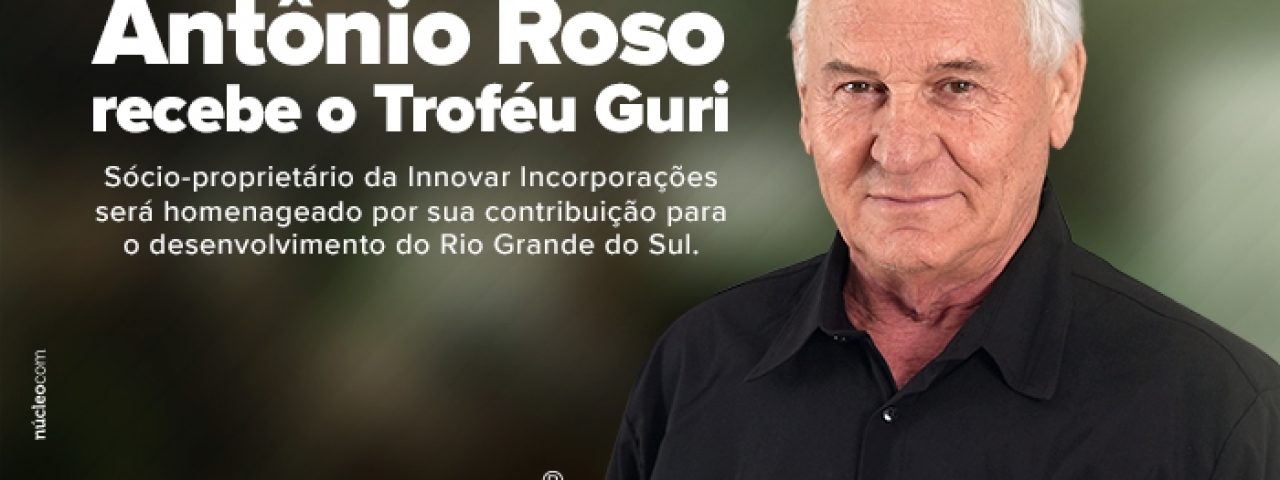 Antônio Roso recebe o Troféu Guri na Expointer 2023